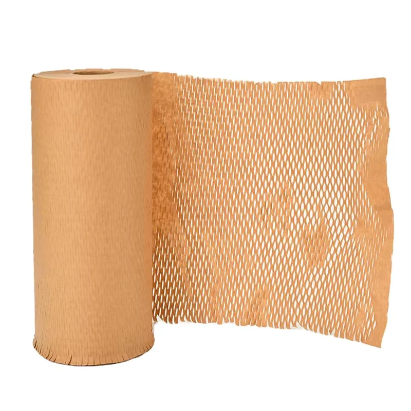 Customizable-Lightweight-Eco-Friendly-Cushioning-Material-Honeycomb-Paper-Roll-for-Packaging-Core-for-Protective-Paper
