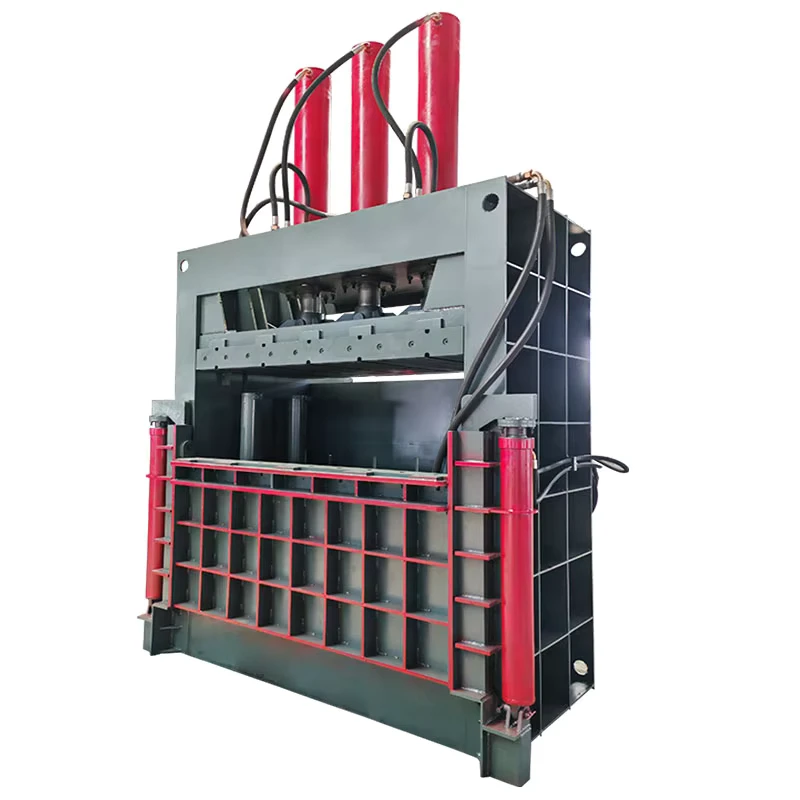 Customized-Large-scale-Multi-functional-All-steel-Plate-Vertical-Hydraulic-Baler