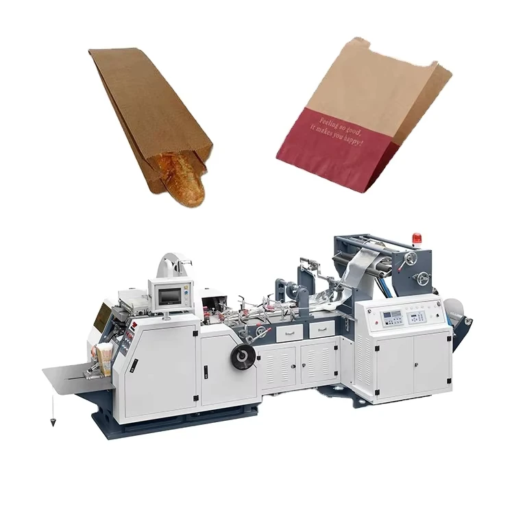 Cy-400-Automatic-Mini-V-Square-Bottom-Sheet-Feeding-Craft-Kraft-25kg-Paper-Valve-Bags-Making-Machine-Small