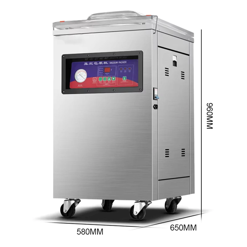 DZ-500-2H-Vertical-Brick-Pack-Cabinet-Vacuum-Packing-Machine