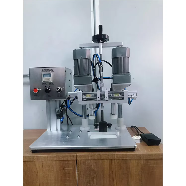 Desktop-Electric-Round-Semi-Automatic-Manual-Plastic-Bottle-Capping-Machine