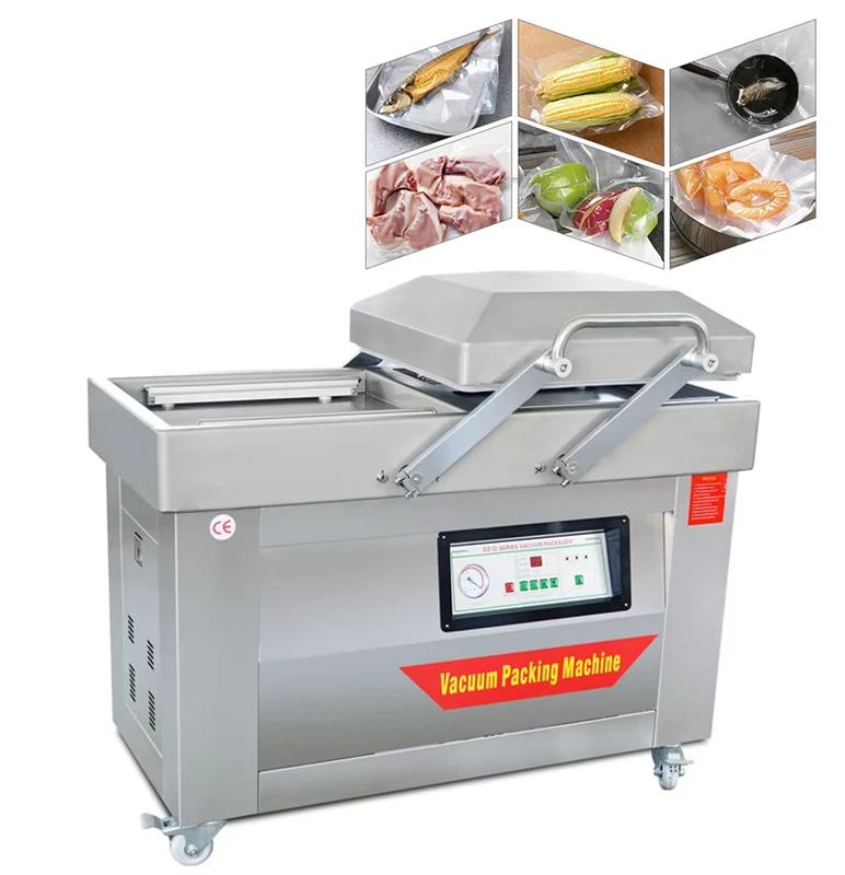 Double-Chamber-Chicken-Air-Vacuum-Packing-Machine-with-Heat-Sealing-Vacuum-Effect