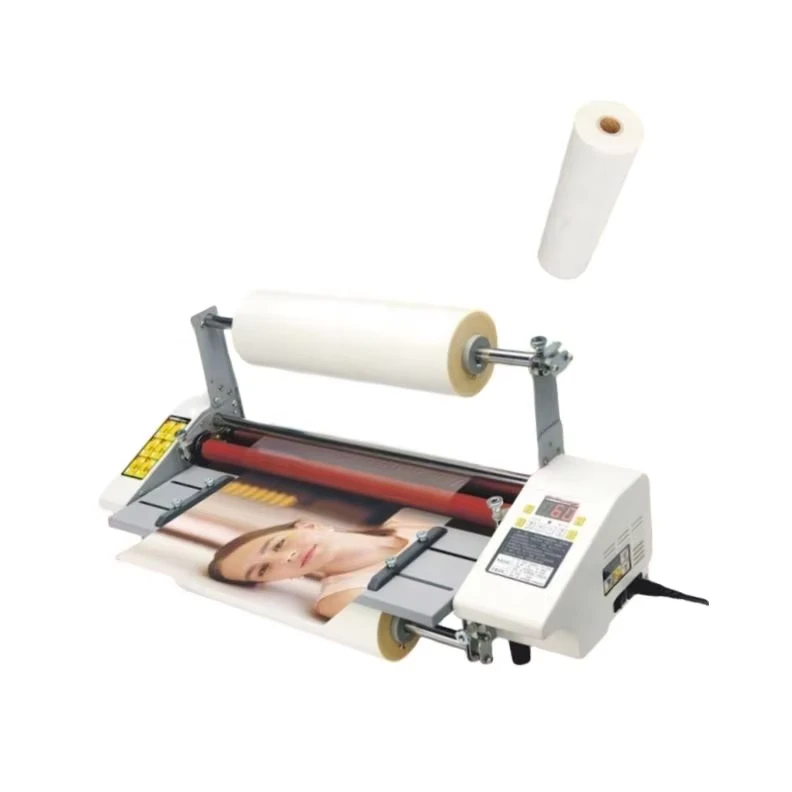 Double-Sided-Adjustable-Speed-Automatic-A3-Laminator-Machine-Hot-and-Cold-Lamination-for-Film-Paper-Plastic-Foil-Packaging