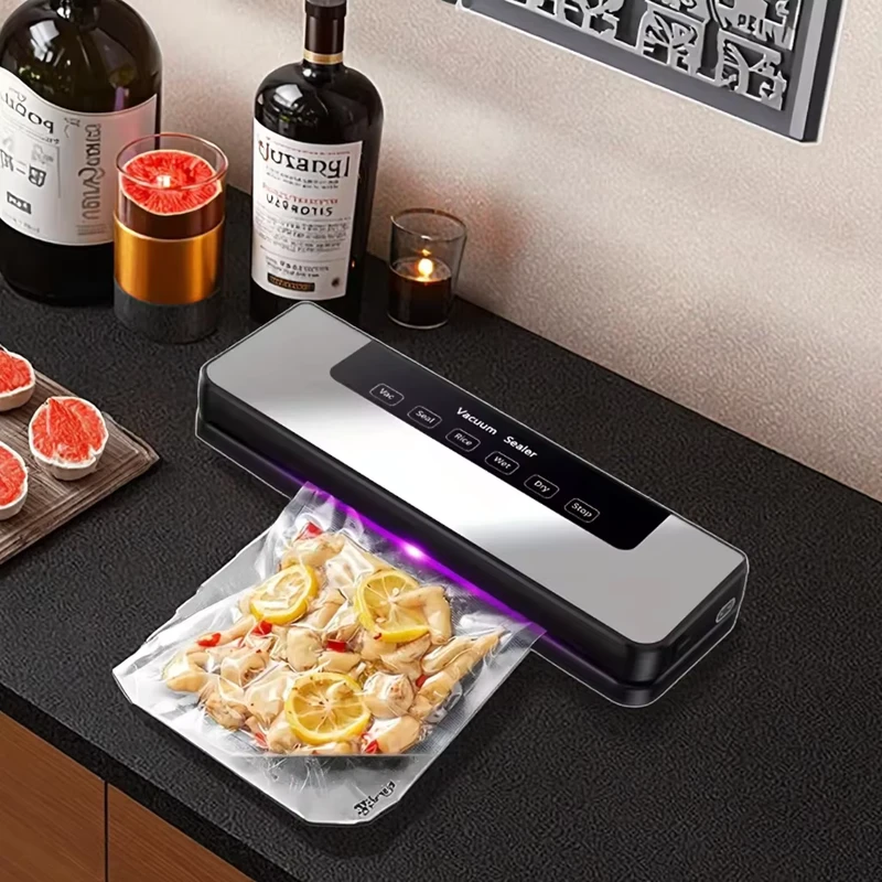 Dual-Use-Automatic-Touch-Screen-Vacuum-Sealer-Small-Household-Sundries-Fresh-keeping-Integrated-Plastic-Machine-for-Kitchen
