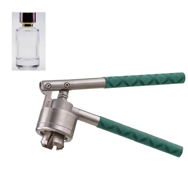 Easyto-Operate-Bottle-Packaging-Machine-Manual-Aluminum-Cap-Crimper