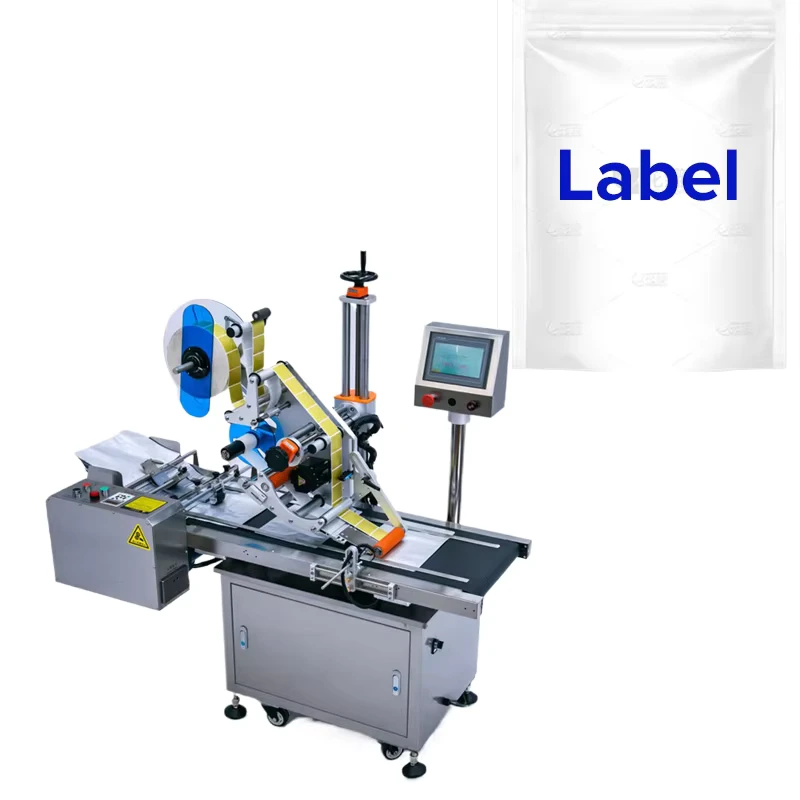 Electric-Automatic-High-Efficiency-Touch-Screen-Paging-Labeling-Machine-for-Bags-Cartons-Pouches-with-PLC