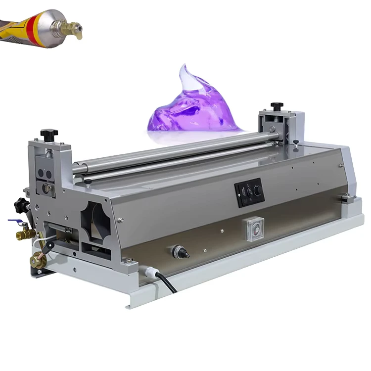 Electric-Hot-Melt-Glue-Roller-Coater-Automatic-Coating-Machine-for-Food-Beverage-Film-Cartons