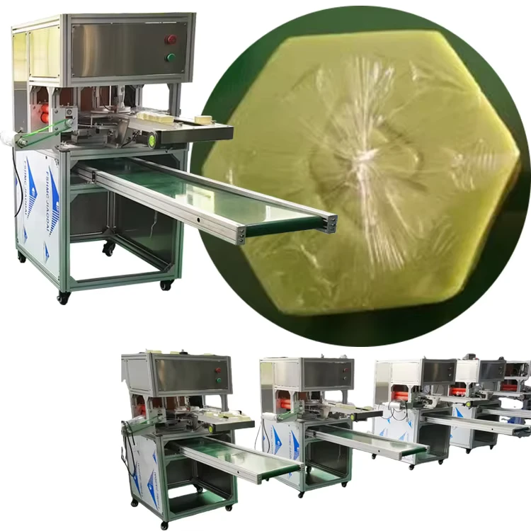 Electric-Liquid-Soap-Packaging-Machine-Bomb-Bar-Pressing-Making-Shrink-Packing-Machine
