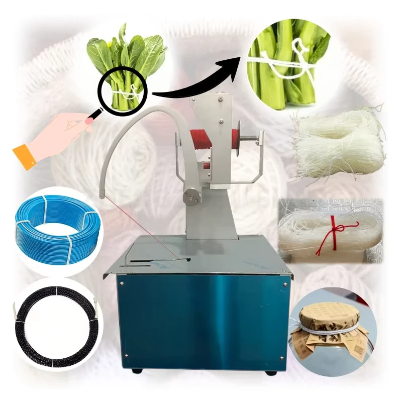 Electric-Strapping-Machine-Automatic-Strapping-Baling-Machine-Vegetables-Tying-Machine-for-Rose-Flower-Bouquet-Paper