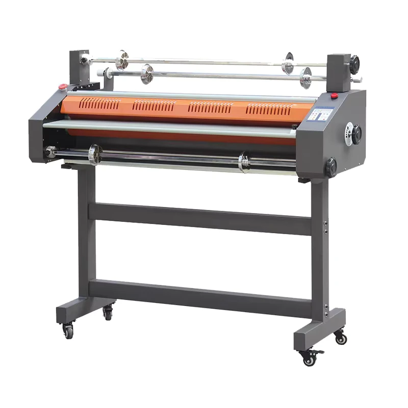 FM1100-Semi-Automatic-Electric-Thermal-Laminating-Machine-Pre-Coating-Film-Laminating-Equipment-Paper-High-Productivity