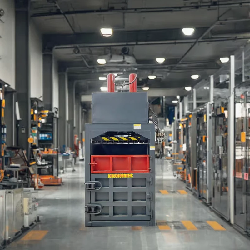 Factory-Customized-Multifunctional-Vertical-Hydraulic-Strapping-Machine-Hydraulic-Vertical-Balers