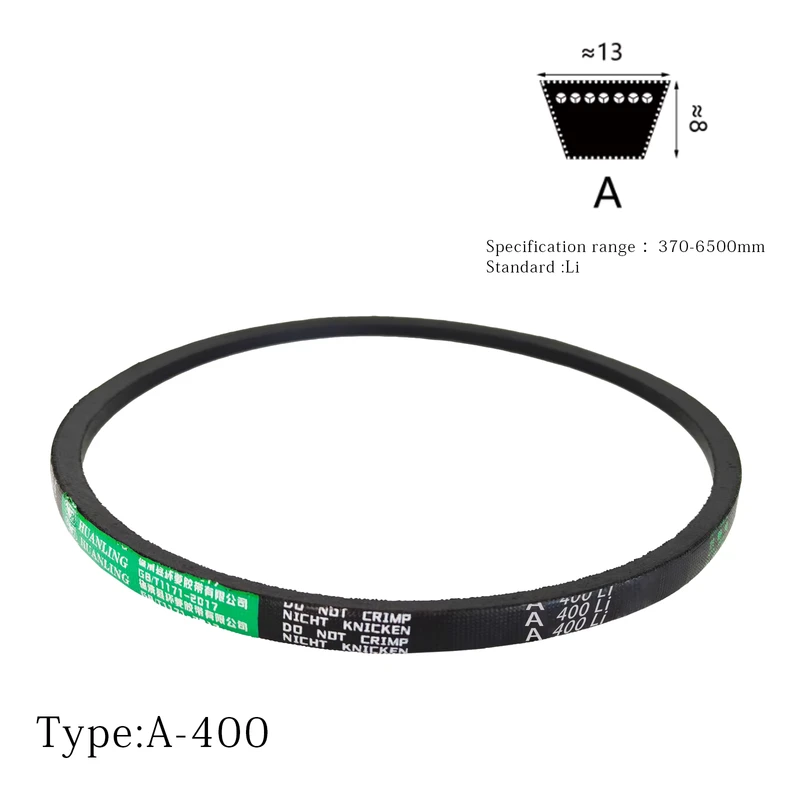 Factory-Direct-Sale-Industrial-A-400-Transmission-Rubber-V-Belt-for-Textile-Equipment-Agricultural-Machinery-Milling-Equipment