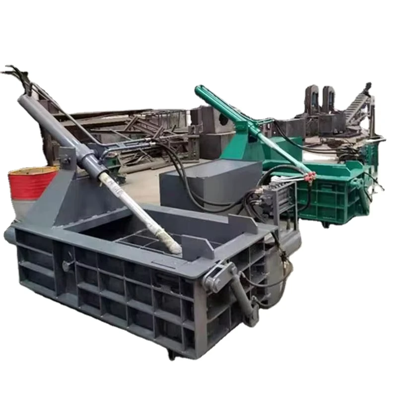 Factory-Horizontal-Hydraulic-Metal-Baler-Machine-for-Waste-Scrap-Baling-Stainless-Steel-Alloy-Motor-Driven-1