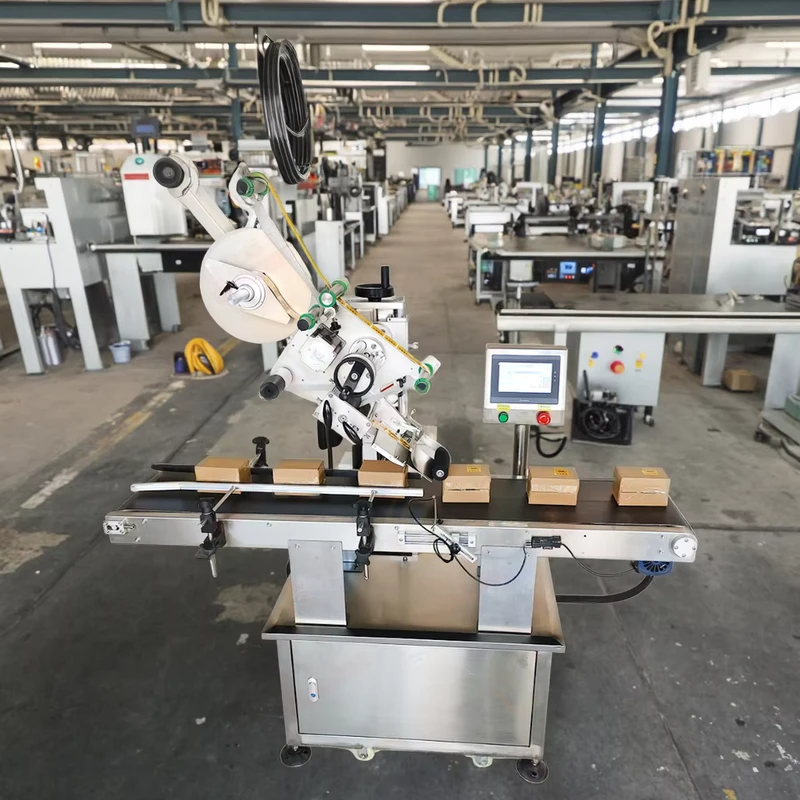 Factory-Lower-Price-High-Speed-Automatic-Flat-Horizontal-Labeling-Machine