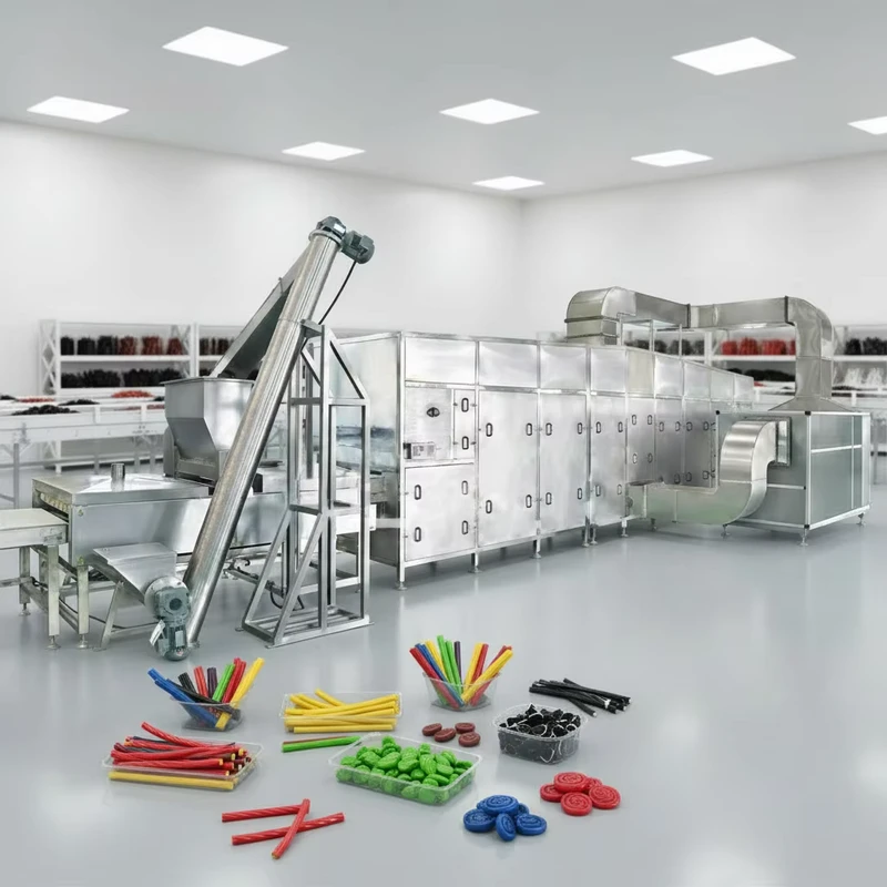 Factory-Price-Full-Automatic-High-Capacity-Stainless-Steel-220V-380V-Licorice-Belt-Candy-Extruder-Machine-Production-Line