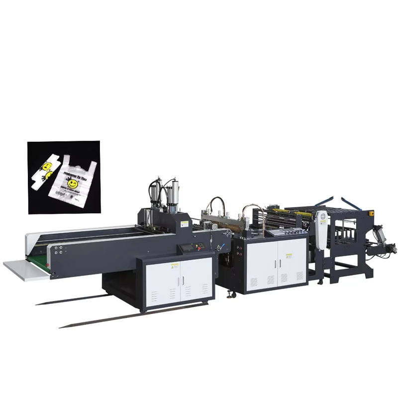 Factory-Price-Plastic-Bags-Manufacturing-Machine-Doule-Line-T-shirt-Bag-Making-China-Manufacturer
