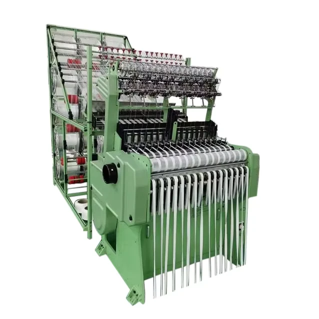 Flat-Narrow-Polyester-Ribbon-Weaving-Loom-Narrow-Fabric-Twill-Tape-elastic-Band-webbing-Tape-Making-Machine