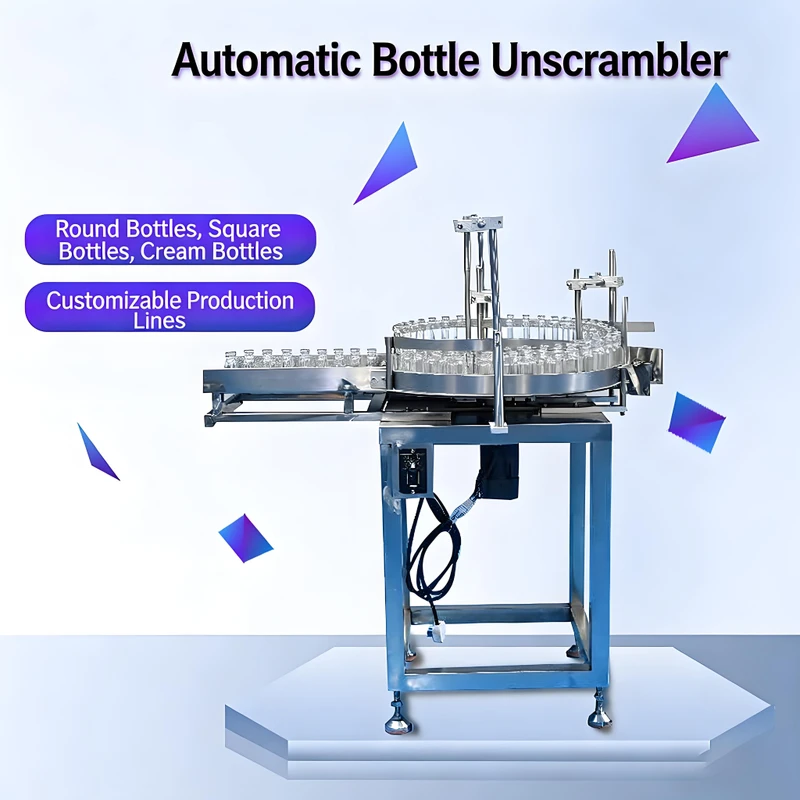 Flexible-Operation-Bottle-Cap-Unscrambler-Automatic-Bottle-Unscrambler-Machine-Bottle-Unscrambler-Table-1