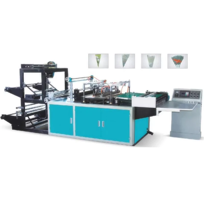 Flower-Bag-Making-Machine-Trapezoid-Bag-Making-Flower-Bags-Machinery-Plastic-Flower-Candy-Sleeve-Making-Machine