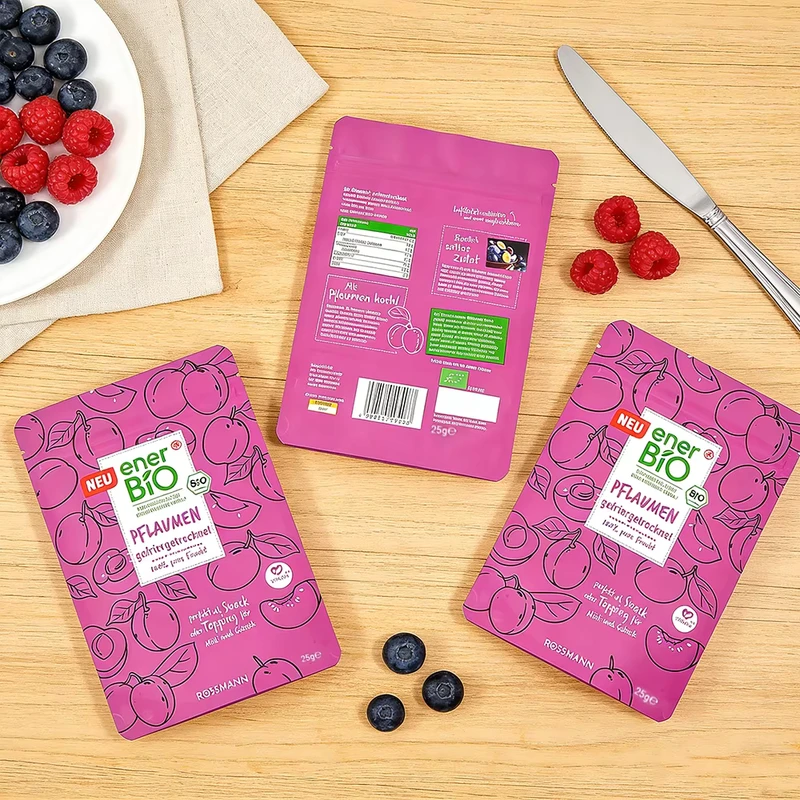 Food-Grade-Resealable-Stand-up-Zipper-Bag-Recyclable-Plastic-Custom-Printed-Pouch-for-Baked-Goods-Snacks-Cereal-Food-Packaging