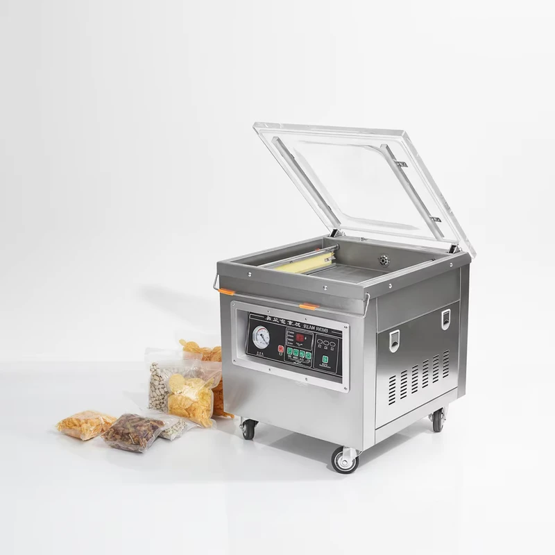 Food-Grade-Stainless-Steel-Vacuum-Packaging-Machine-Commercial-Single-Chamber-Dual-Side-Sealing-Sealing-Tightness-Preservation