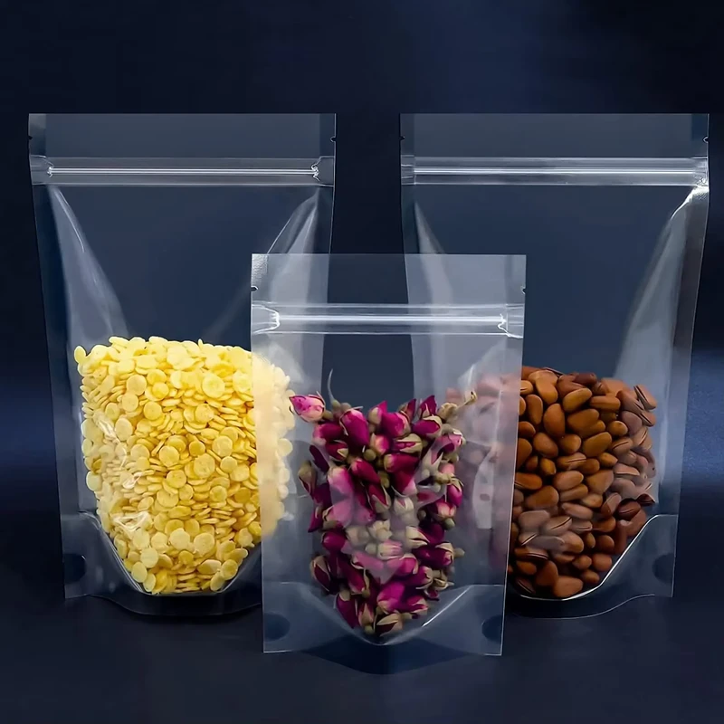 Food-Grade-Transparent-PET-Moisture-Proof-Bag-Reusable-Zipper-Tear-Opening-Gravure-Printing-Customizable-for-Snack-Nuts-Tea