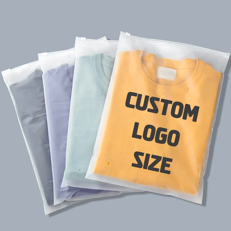 Free-Sample-Custom-White-Matte-Frosted-Zip-Seal-Ziplock-Plastic-Packaging-Bags-for-Clothes-Storage-Space-Saver-Plastic-Bag