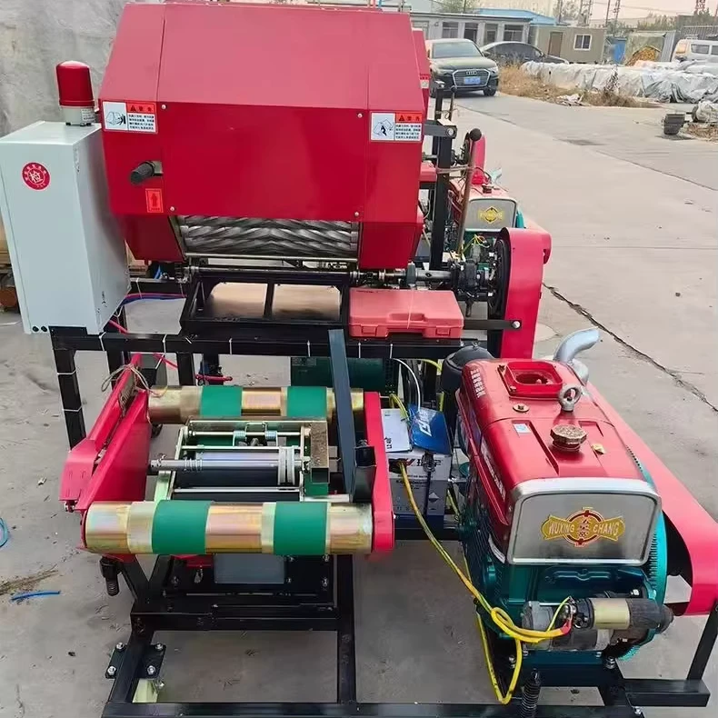 Full-Automatic-Diesel-Engine-Baler-Machine-for-Small-Grazing-Hay-Baling-and-Wrapping-Machine-Mini-Corn-Silage-Round-Bale
