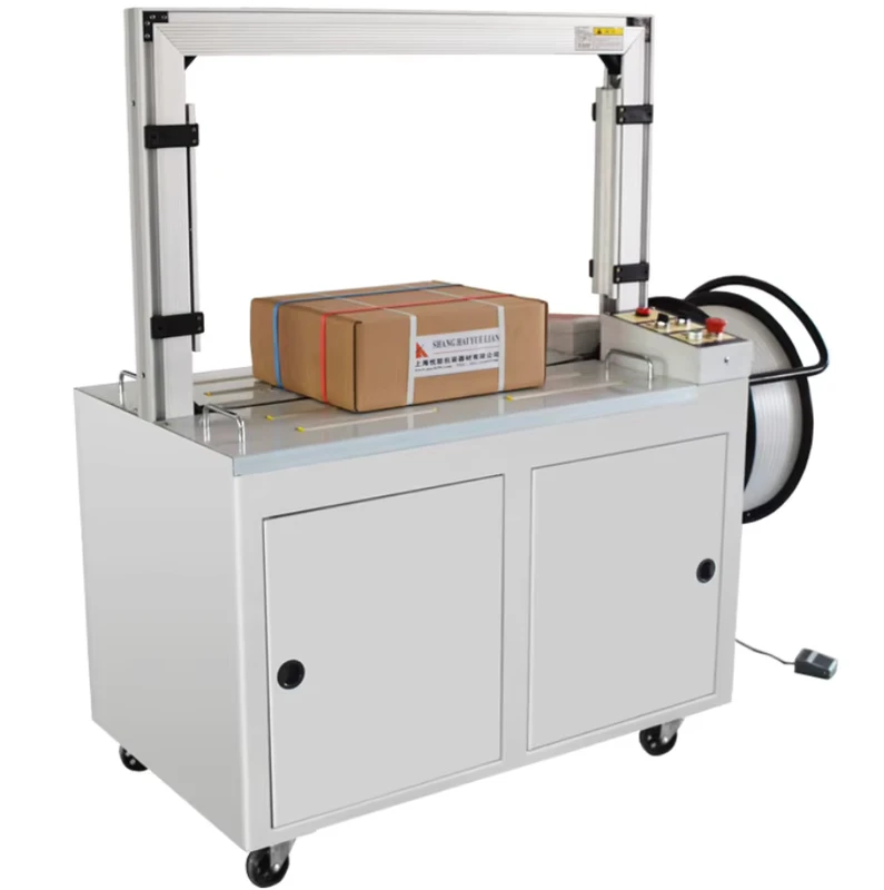 Full-Automatic-Electric-PP-Belt-Strapping-Machine-for-Box-and-Carton-Cases-for-Commodity-Packaging-Motor-Driven