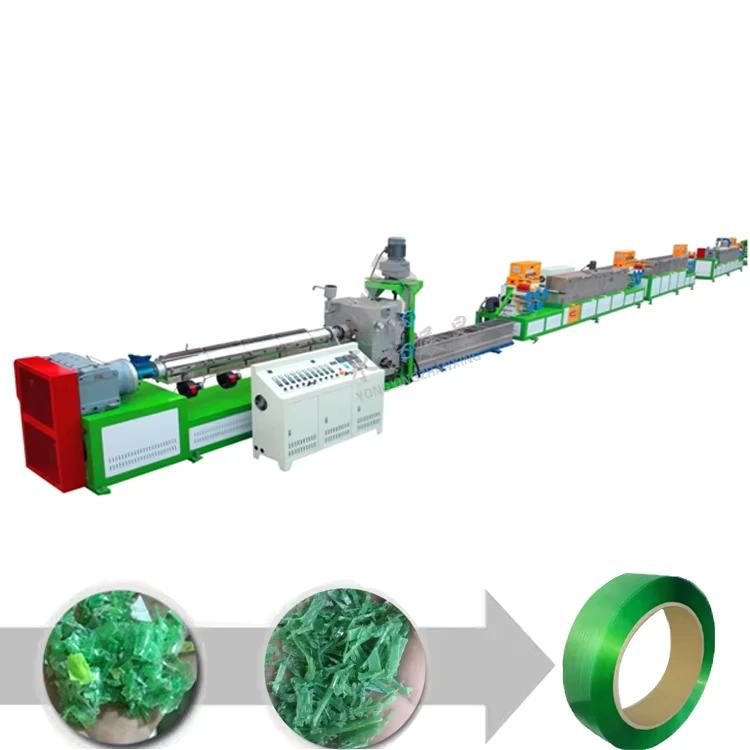 Full-Automatic-Grade-PET-Packing-Tape-Band-Production-Line-Making-Equipment-pet-Strap-Band-Tape-Making-Machine-Customer-Choice