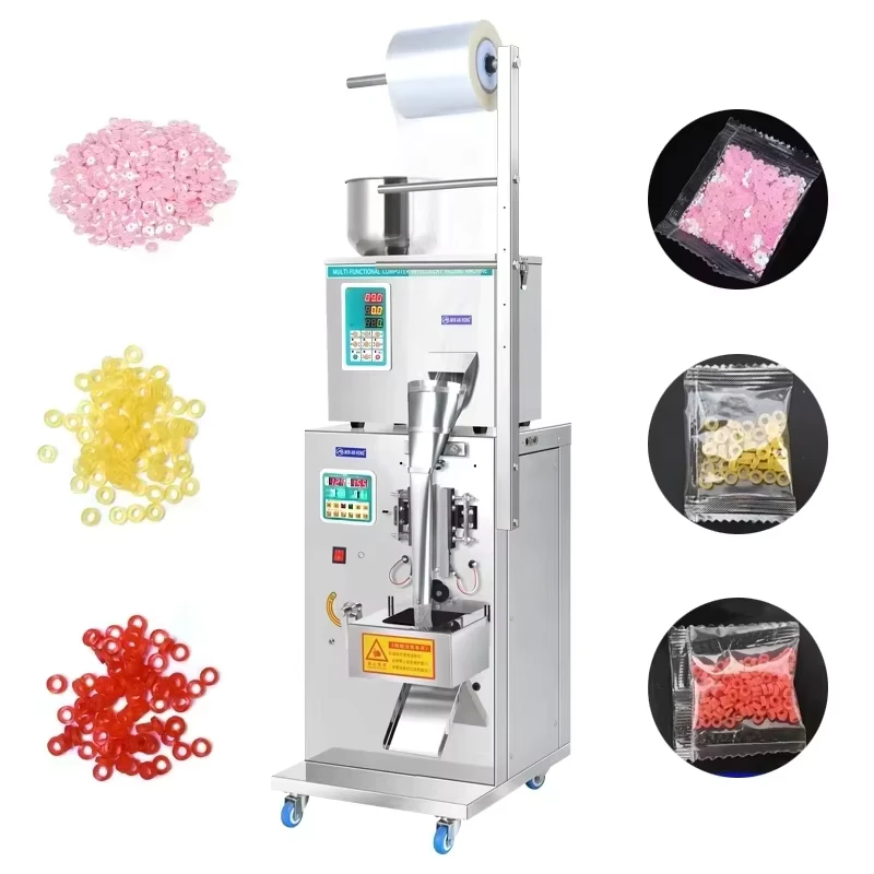 Full-Automatic-Small-Paper-Bag-Packing-Machine-Food-Wrapping-Salt-Pepper-Coffee-Powder-Sugars-New-Condition-Foil-1