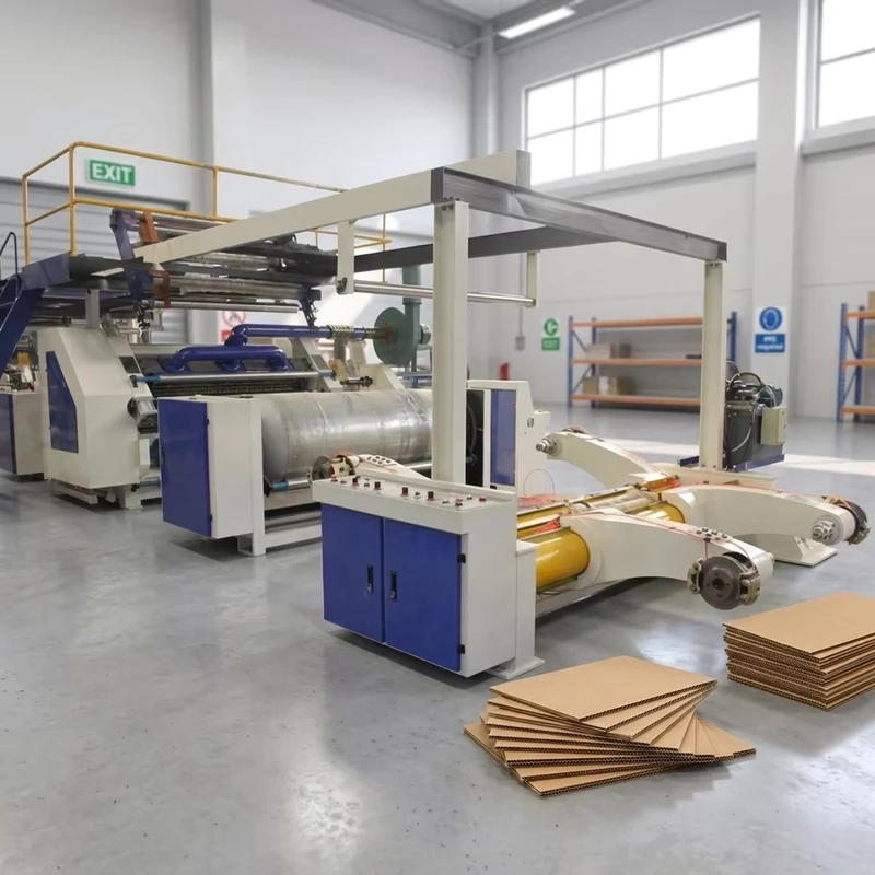 Full-Set-3-5-7-Layer-Corrugated-Cardboard-Production-Line-Automatic-Board-Forming-Line