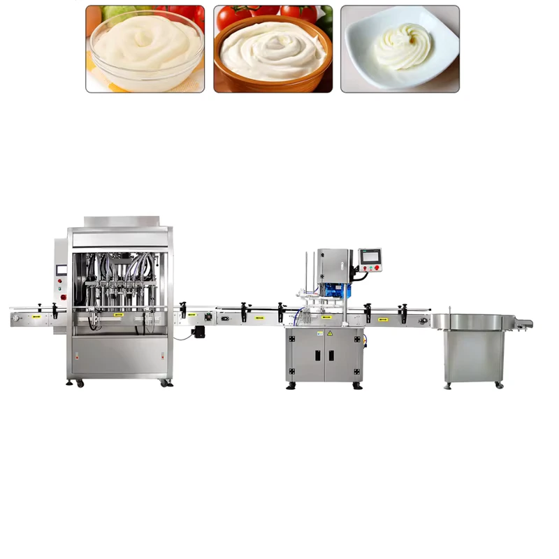 Fully-Auto-Mayonnaise-Line-1000L-H-Vacuum-Emulsifying-Filling-Packaging-Machine
