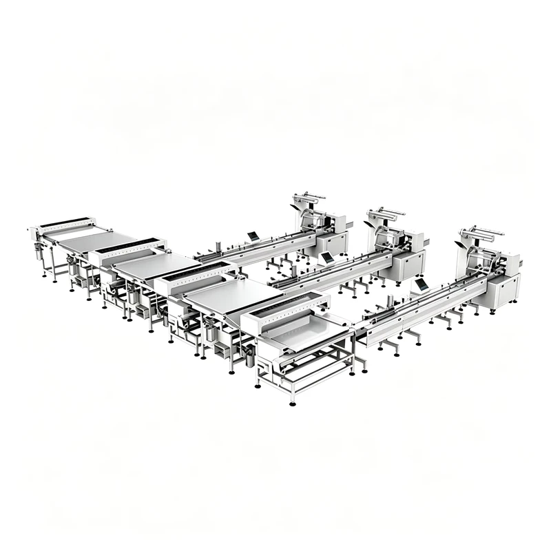 Fully-Automated-for-Roll-Packaging-Line-with-Filling-Sealing-Machines-for-Paper-Plastic-Materials