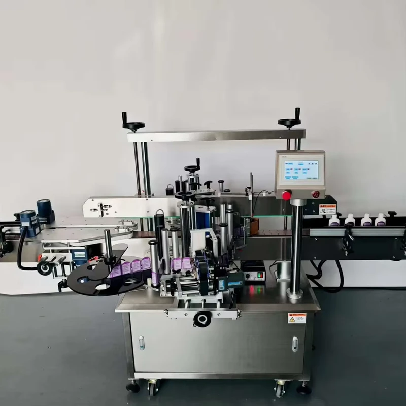 Fully-Automatic-Double-sided-Labeling-Machine