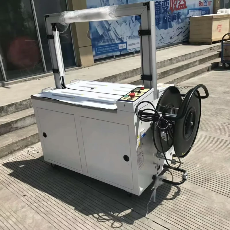 Fully-Automatic-Electric-Cable-Tie-Strapping-Machine-for-Food-Plastic-Carton-Wrapping-Machine