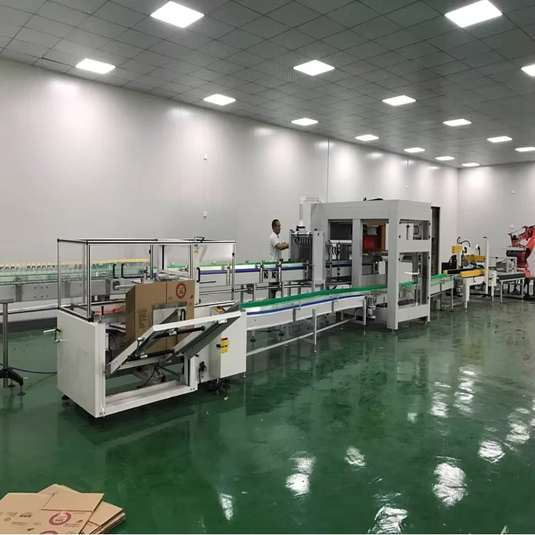 Fully-Automatic-Electric-Packaging-Line-for-Food-Beverage-Carton-Wrapping-High-Accuracy-Packer