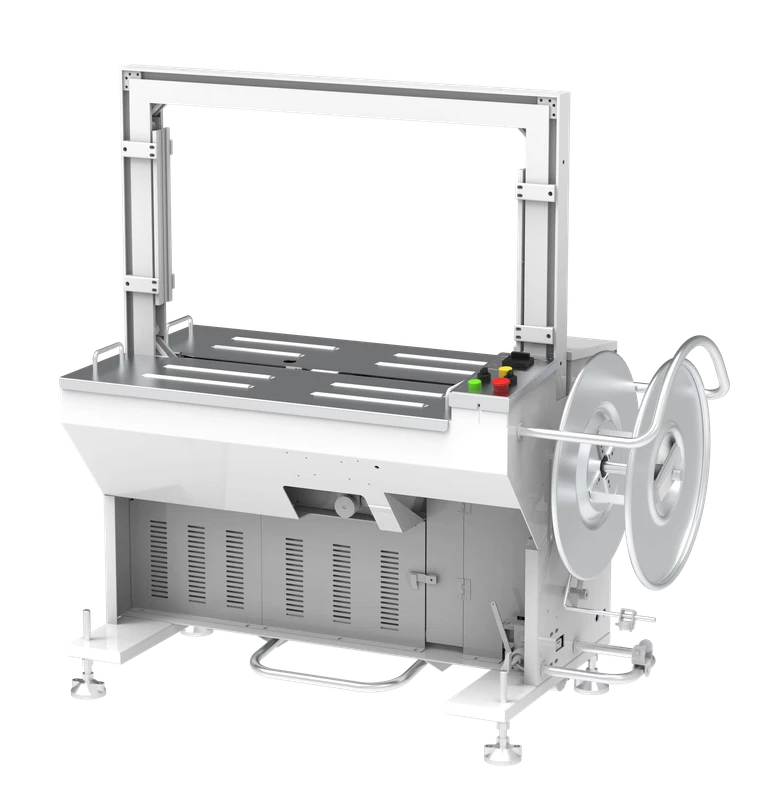 Fully-Automatic-High-Productivity-Strapping-Machine-Auto-Feeding-Function-for-Food-Large-Scale-Warehouse-Cargo-Bundling