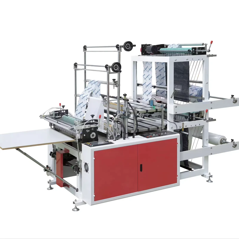 Fully-Automatic-PLC-Core-Garbage-Bag-Making-Machine-with-Six-Line-Clipping-Technology