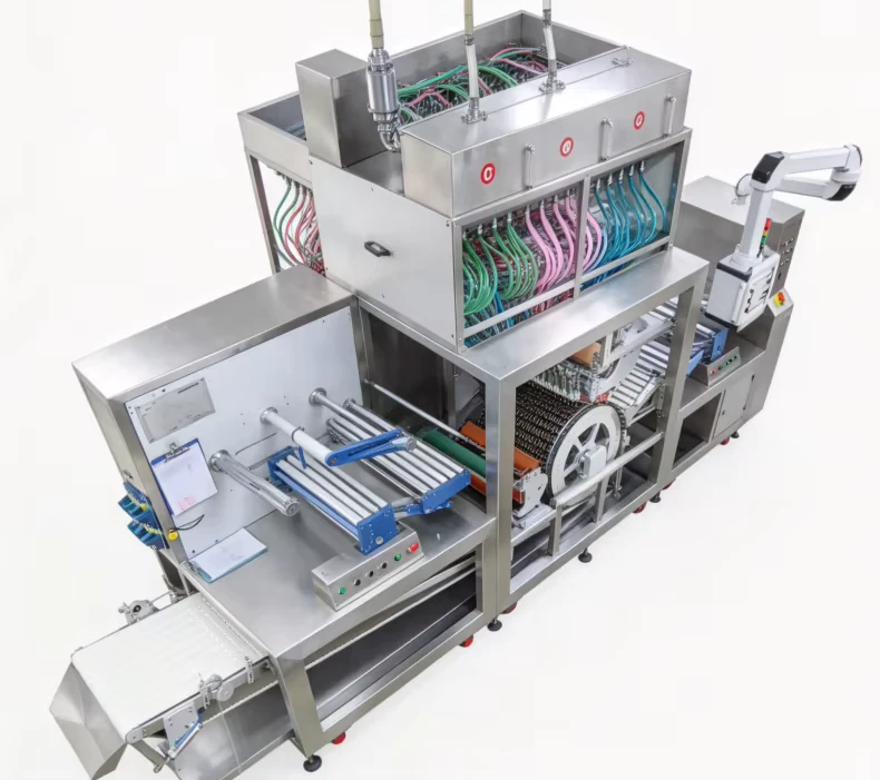 Fully-Automatic-Pouch-Packaging-Machine-40-To-120-Bags-Per-Minute-Water-Soluble-Film-Detergent-Pod-Packing-Equipment