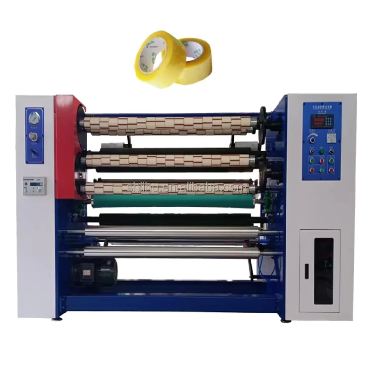 Fully-Automatic-Pvc-Insulation-Bopp-Tape-Slitting-Machine-Adhesive-Tape-Stationery-Tape-Cutting-Slitting-Rewinding-Machine