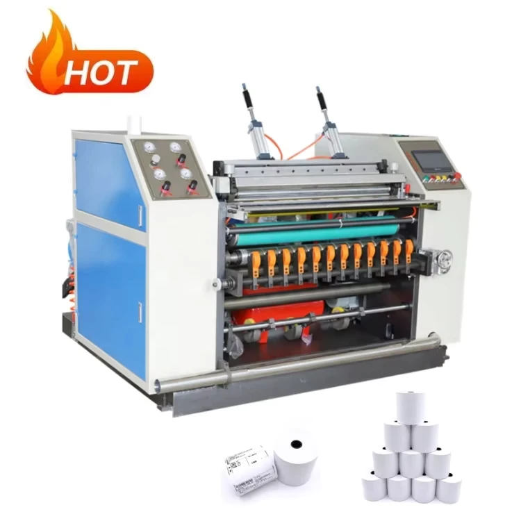 Fully-Automatic-Thermal-Paper-Slitting-Rewinding-Machine