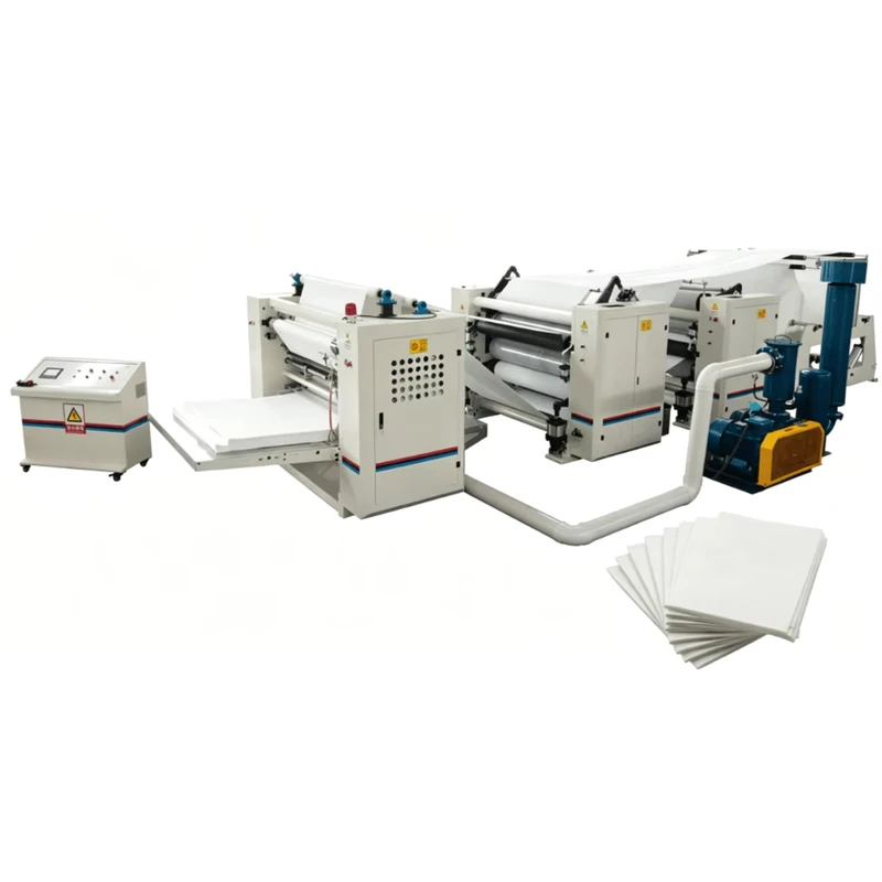 Fully-Automatic-V-Folding-Glue-Lamination-Kitchen-Paper-Towel-Slitting-Rewinder-Machine-Control-Delta-Keyence-180m-min-Capacity