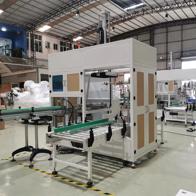 GOSUNM-End-of-Line-Packing-Machine-Carton-Erector-Case-Packer-Sealer-for-Food-Wraps-Bags-Pouches-Films-Paper-Including-Motor