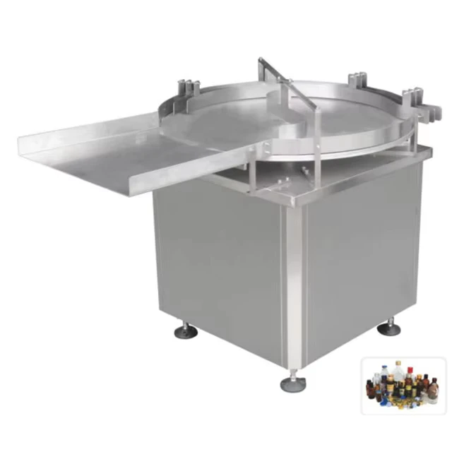 GP1000-Automatic-Bottle-Turntable-Unscrambler-Machine-Glass-Plastic-Bottle-Sorting-and-Collecting-Equipment-1