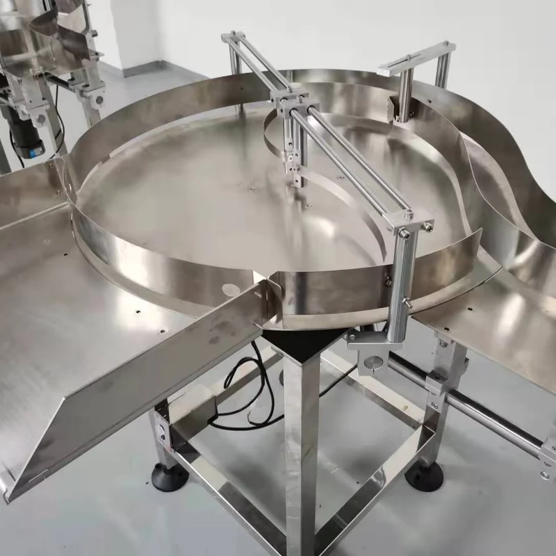 Glass-Bottle-Unscrambler-Glass-Bottle-Sorting-Turntable-Feeding-Table-Automatic-Round-Rotary-Plastic-Arranging-Bottle