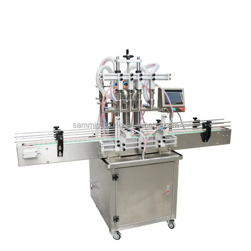 Glass-Bottle-Water-Juice-Drink-Beer-Isobaric-Filling-Bottling-Machine