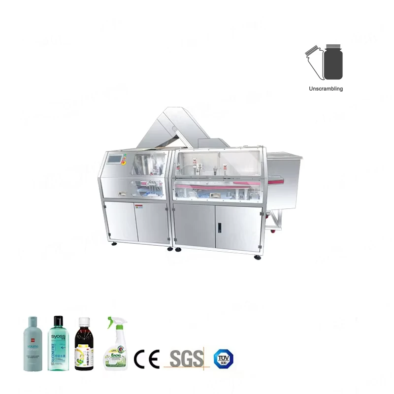 HYLP-1000A-B-Automatic-Belt-Clamp-Hook-Claw-Type-Bottle-Unscrambler-Bottle-Orienter-1