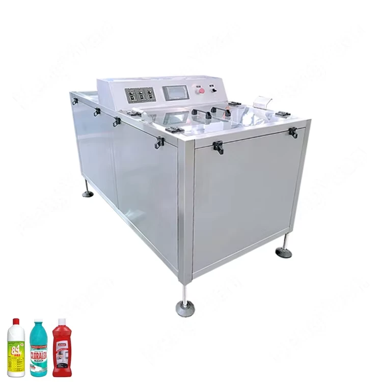 HYLP-100A-Automatic-500ml-Sodium-Hypochlorite-Solution-Bottle-Unscrambler-Machine-Orienter-Equipment