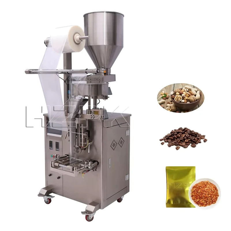 HZPK-40g-Bags-Pack-Fill-Seal-Machine-for-Dried-Fruit-Salt-Foil-Pouch-Food-Packaging-Machine-Automatic-Sugar